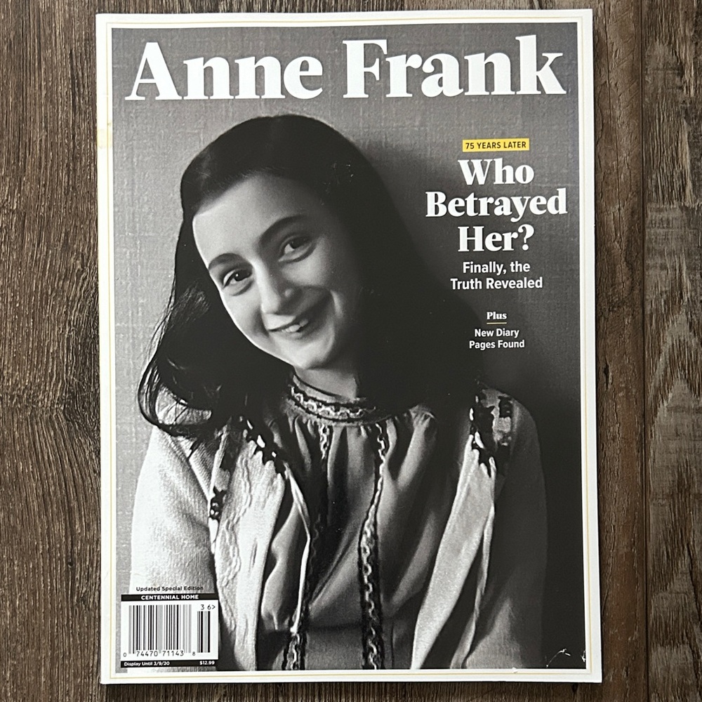 Anne Frank: Who Betrayed Her? 75 Years Later New Diary Pages Found Magazine